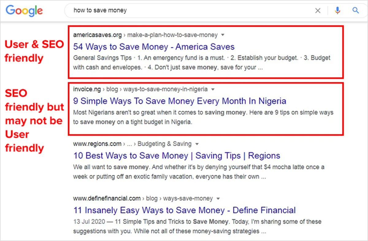 What does it mean to write for SEO