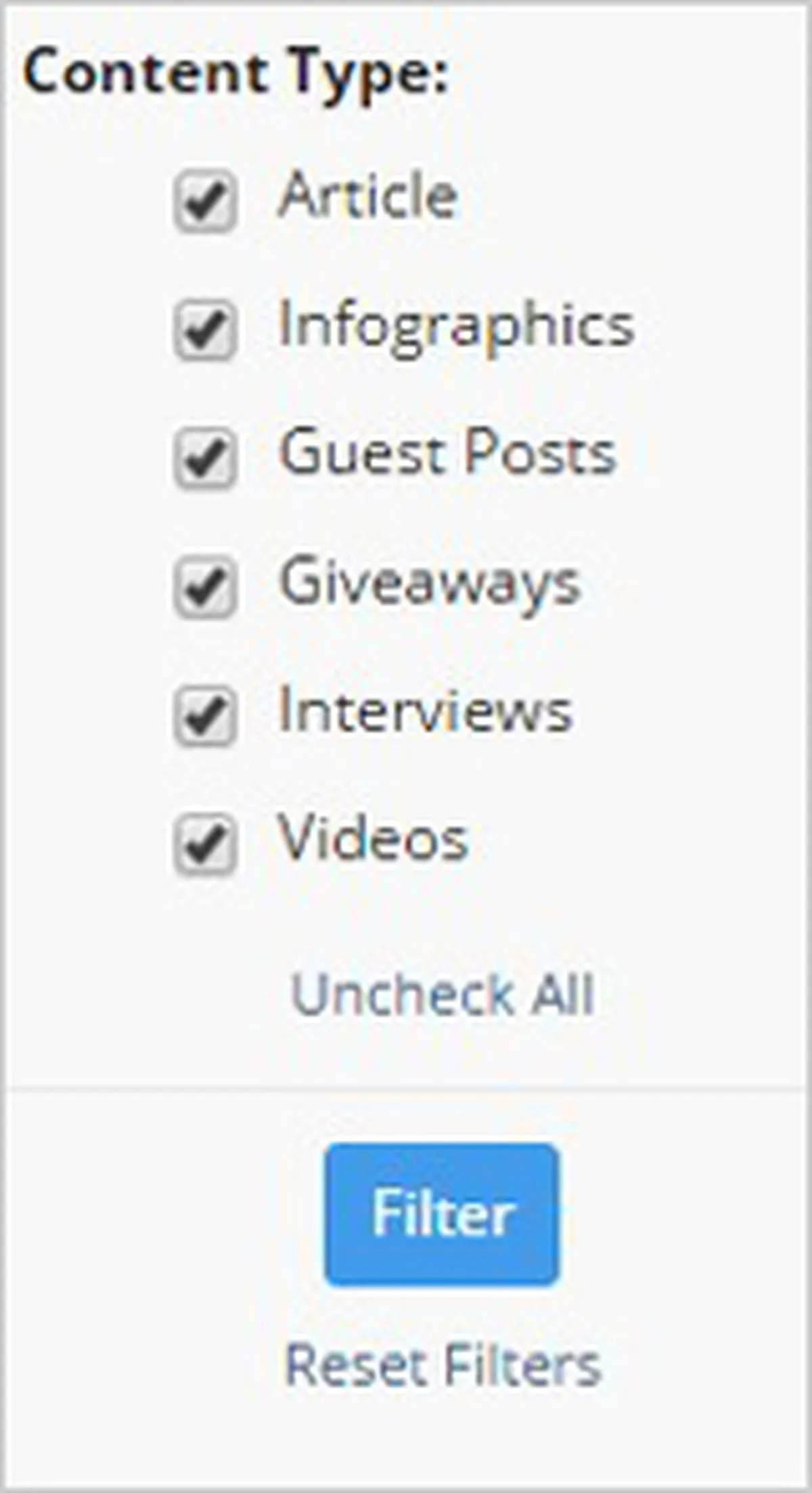 content types