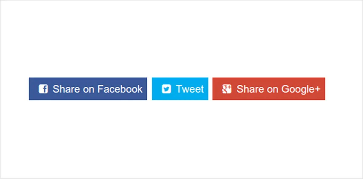 social sharing buttons