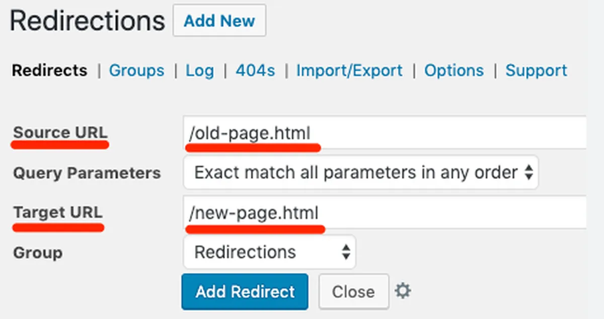 301 redirect to fix keyword cannibalization