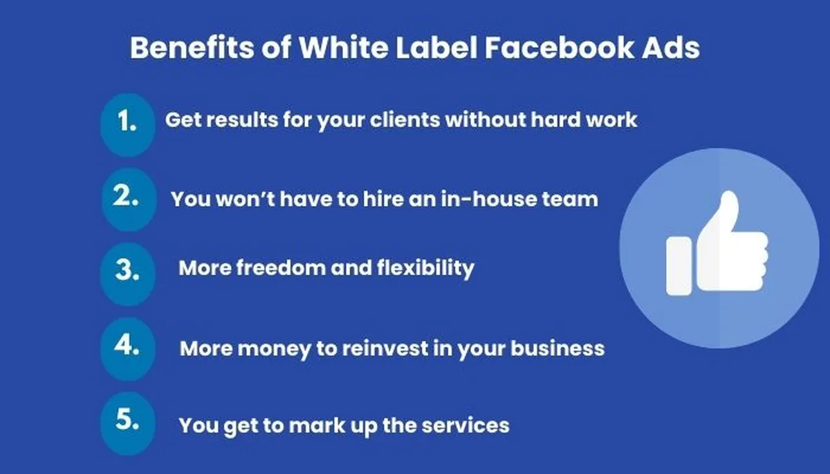 Benefits of White Label Facebook Ads