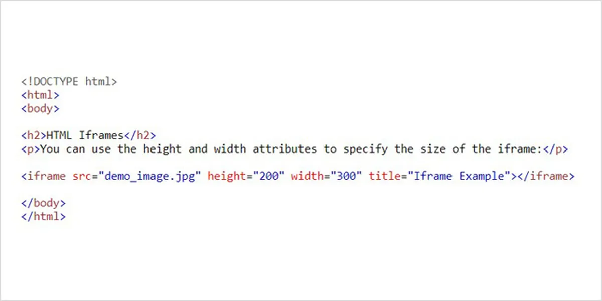 iframe image
