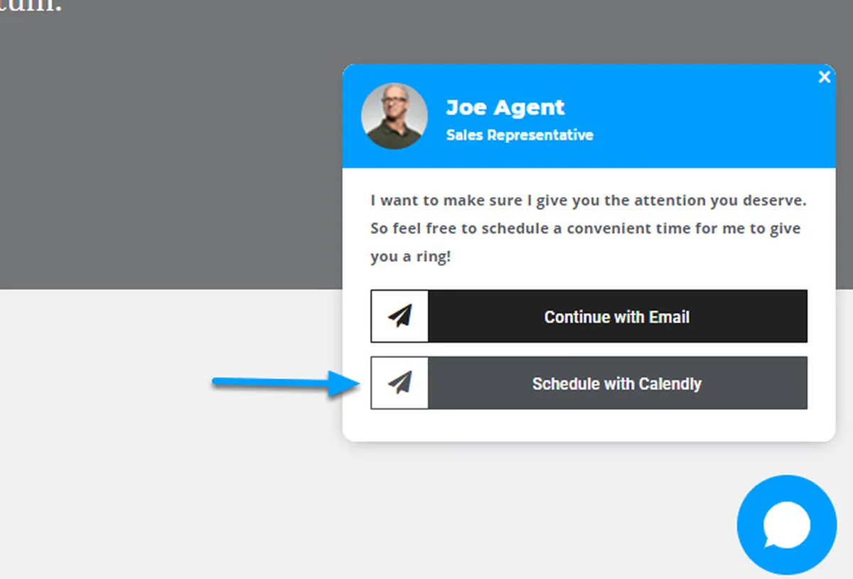 schedule a call to action