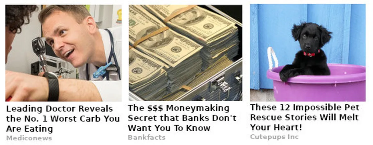 clickbait headlines for blog posts and SEO