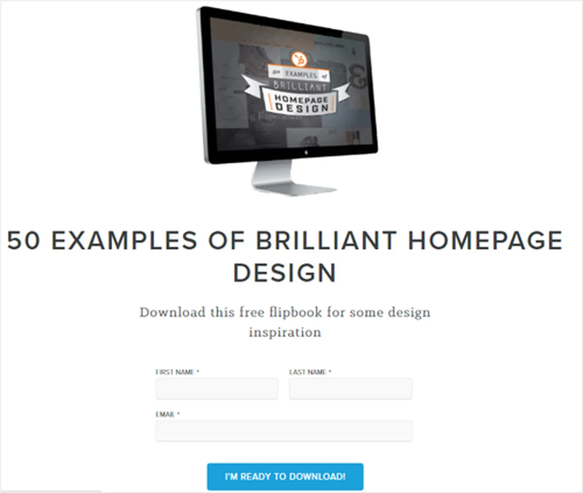 brilliant home page design
