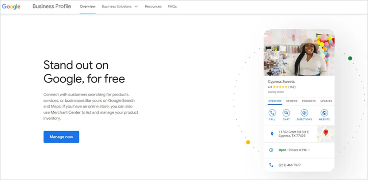 What is Google Business Profile