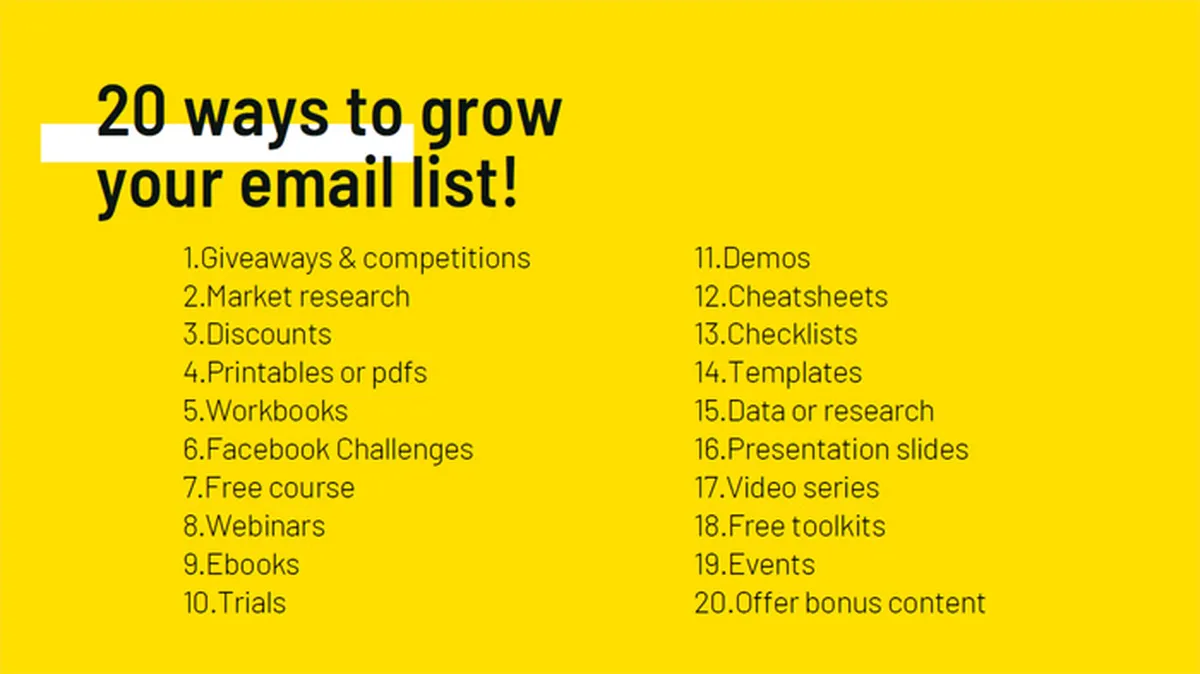 Try Email Marketing
