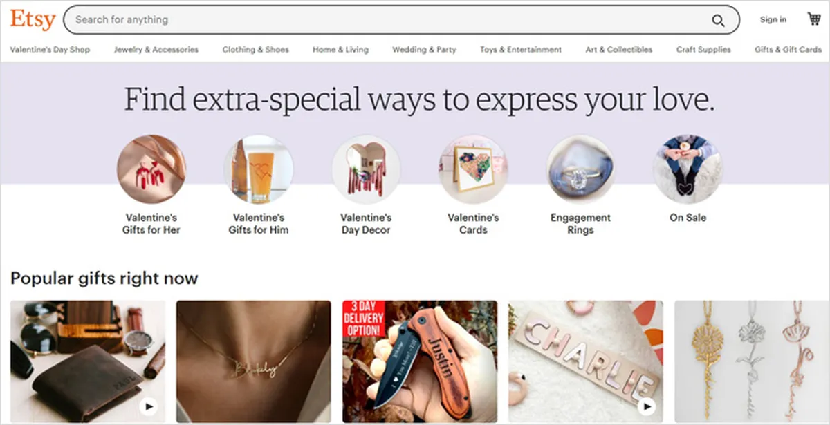 What is Etsy SEO in search engine results