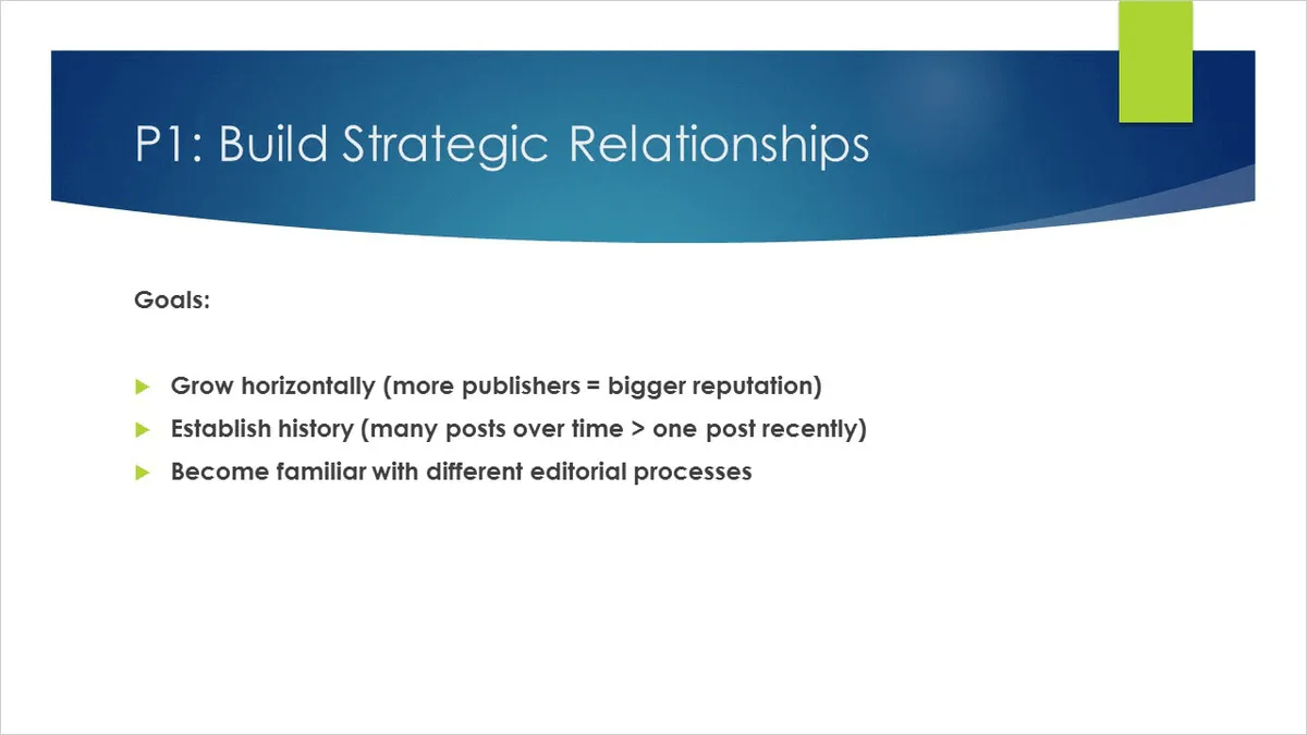 Build Your Blog Content