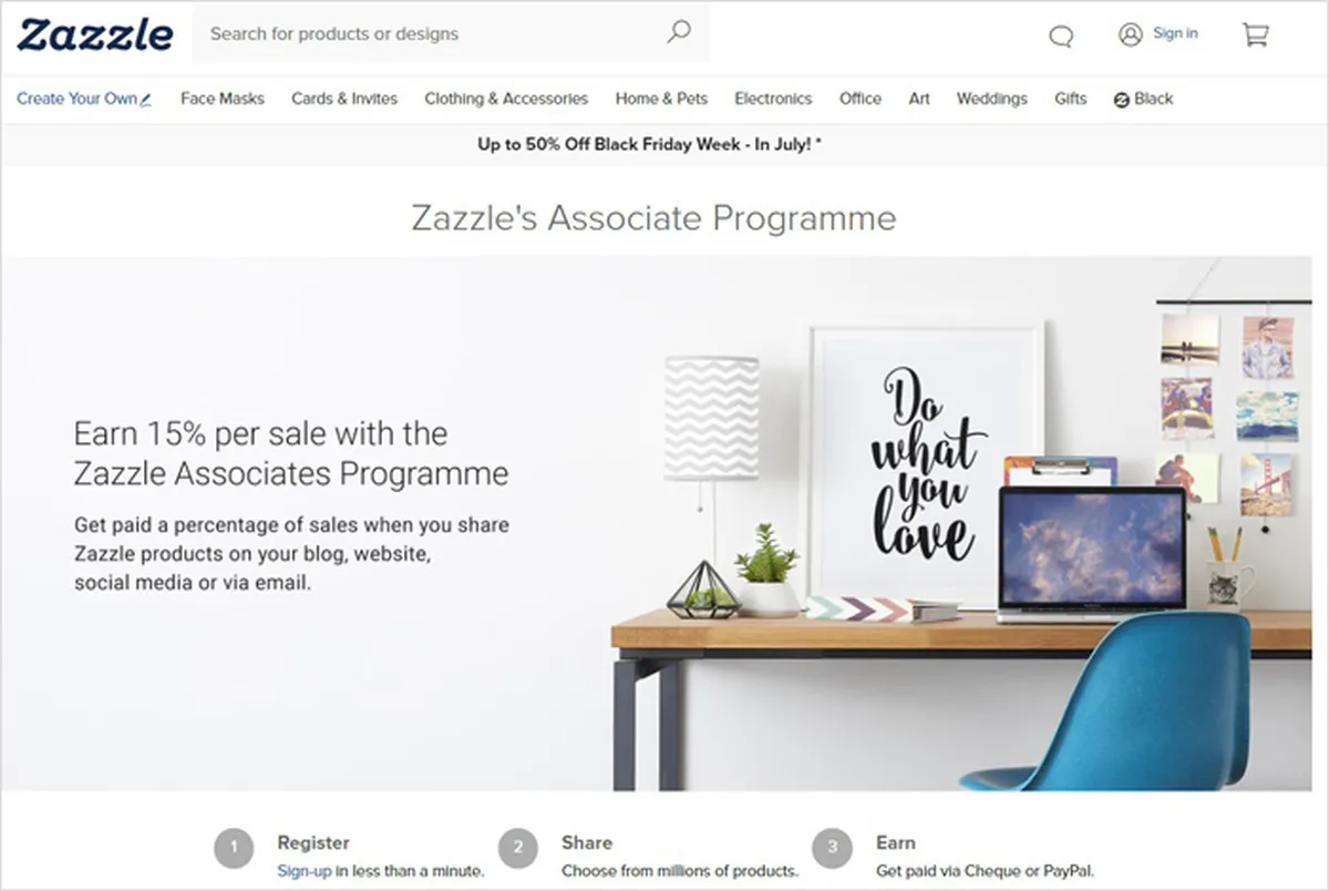 Zazzle Affiliate Program