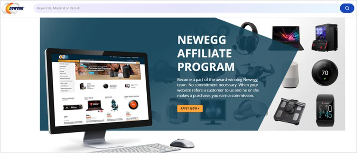 NewEgg Affiliate Program