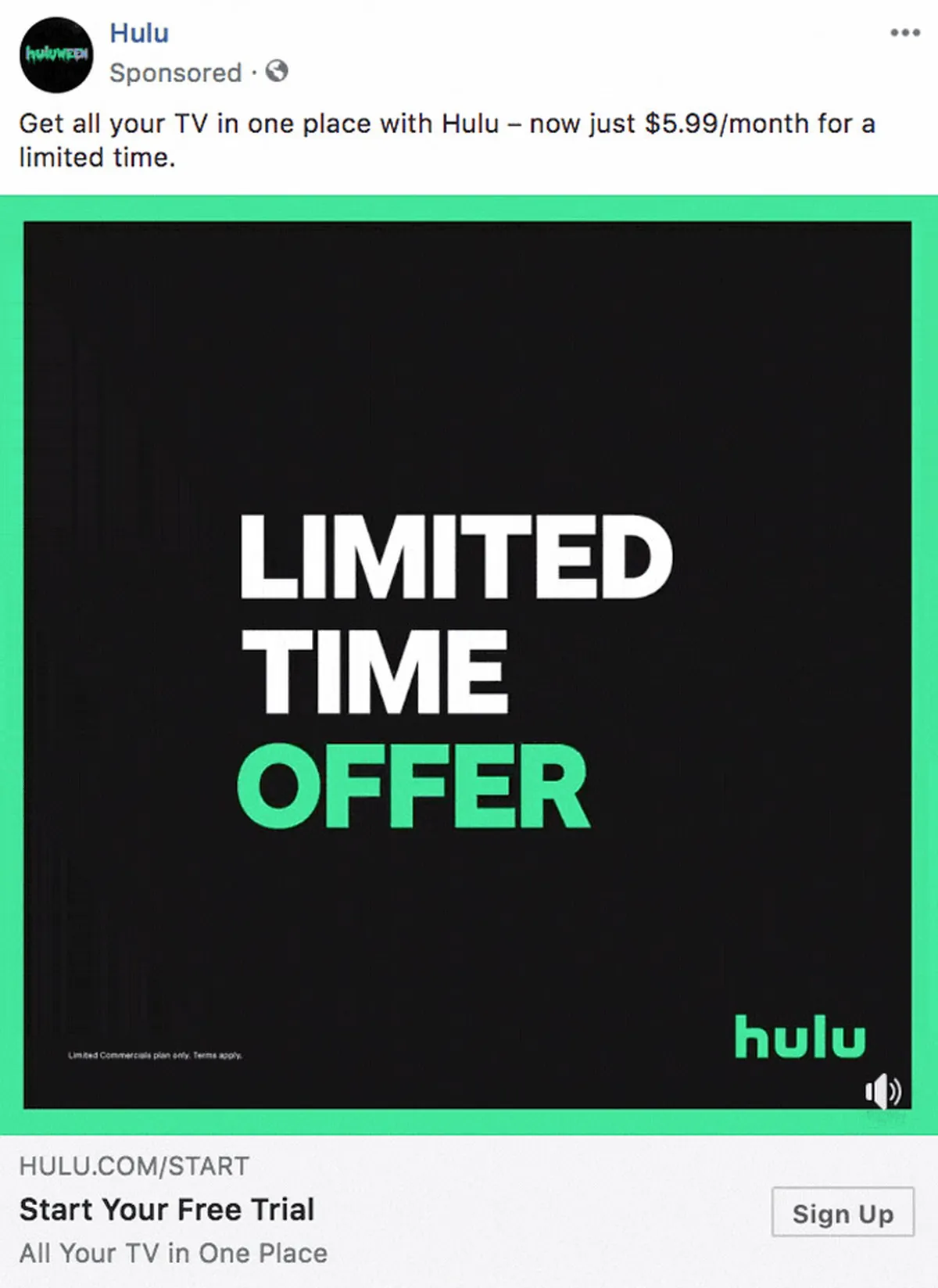 Limited Time Offers