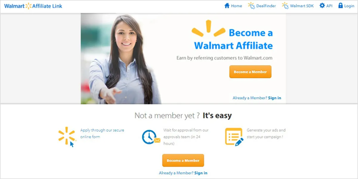 Walmart Affiliate Program