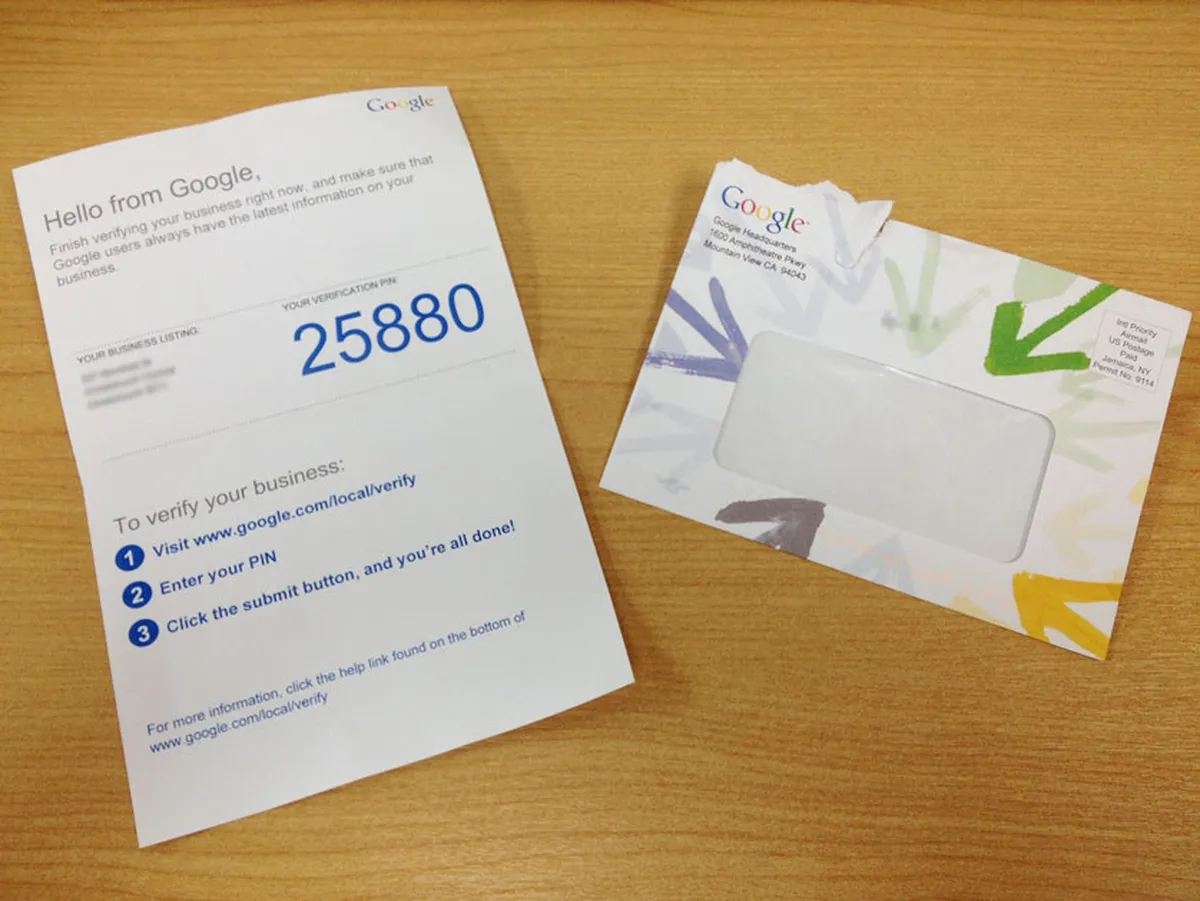 Verify google local seo