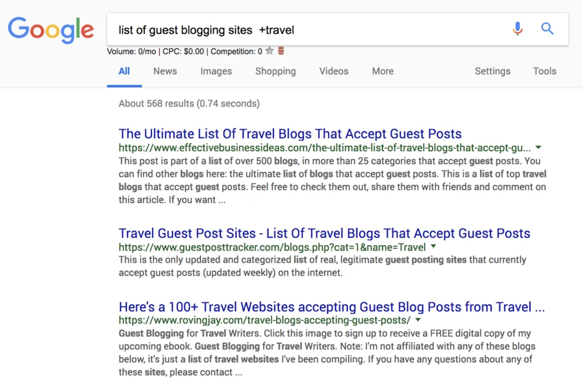 Guest blogging do nots