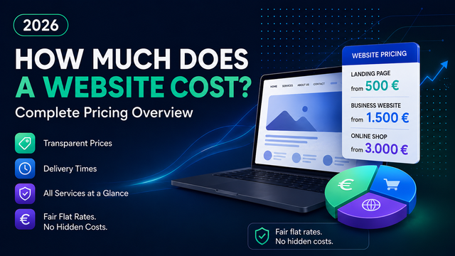 How Much Does a Website Cost in 2026? Complete Pricing Overview