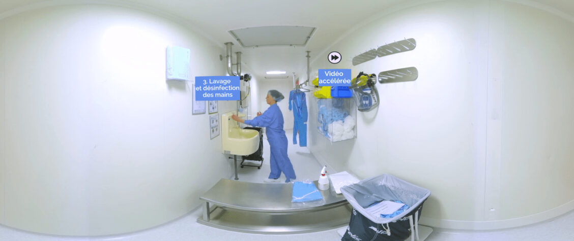 LFB Biomedicaments – EHS Lab equipment before entering a controlled atmosphere zone (CAZ)