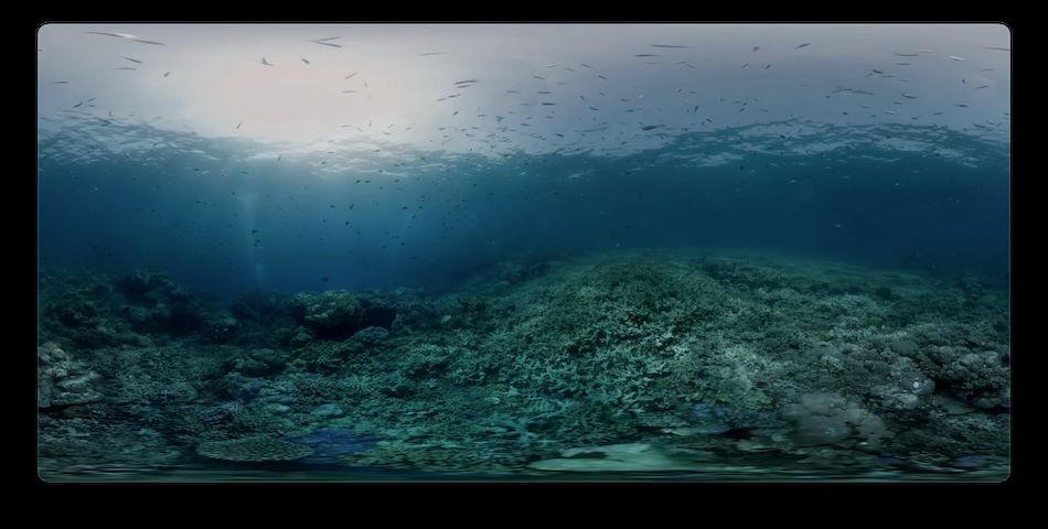 Immersive lagoon scene - Lagoon Immersion step