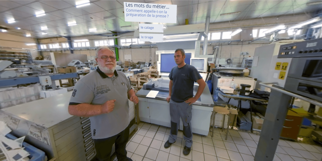 Digitizing the content of training organizations for 4,000 companies in the graphic arts industry
