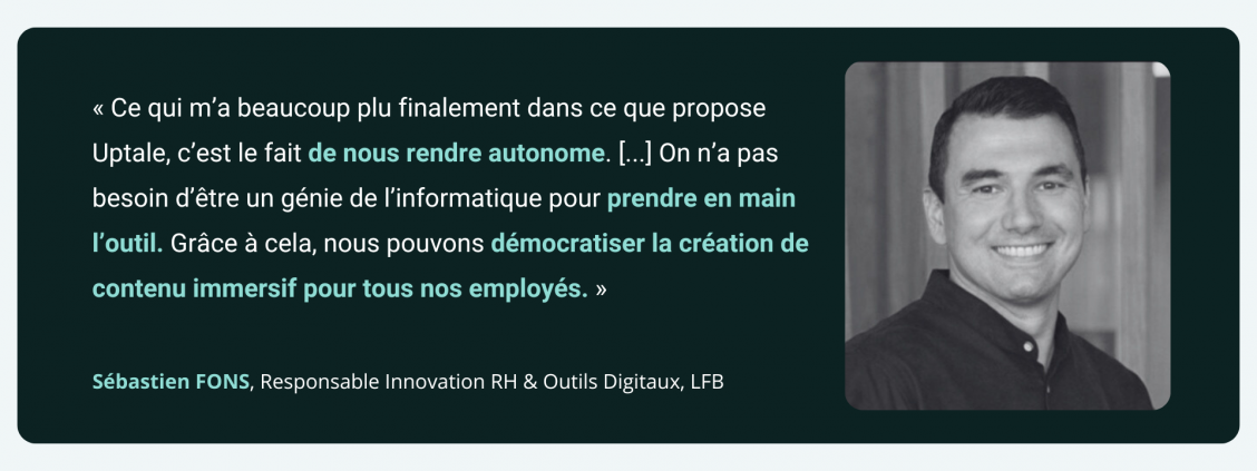 Interview LFB : Réduire de 50% le temps des formations pratiques grâce à l'immersive learning