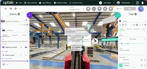 Intégration des médias 360° sans effort
