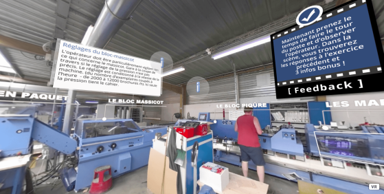 Digitizing the content of training organizations for 4,000 companies in the graphic arts industry