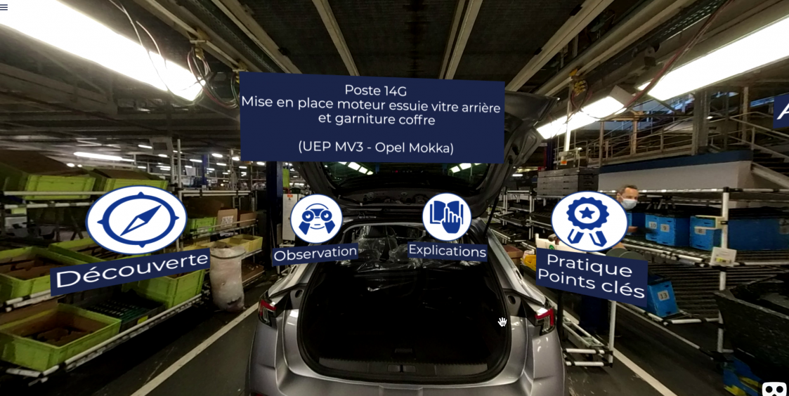 Stellantis – Former les opérateurs en VR et Réduire le temps de Formation