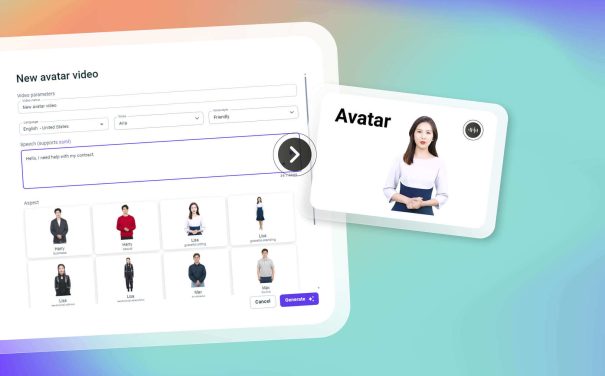 AI-Generated 2D Avatars (Text-to-Avatar Video)