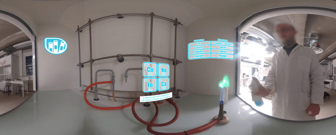 Lelivrescolaire.fr – Improve student understanding through Immersion in a full-scale chemistry lab