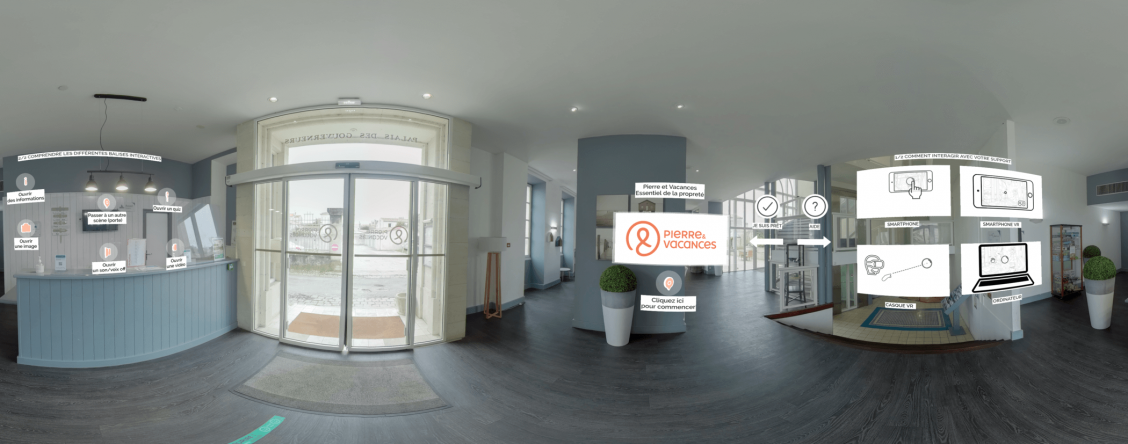 Pierre & Vacances – Optimiser la formation des équipes propreté grâce à la Réalité Virtuelle