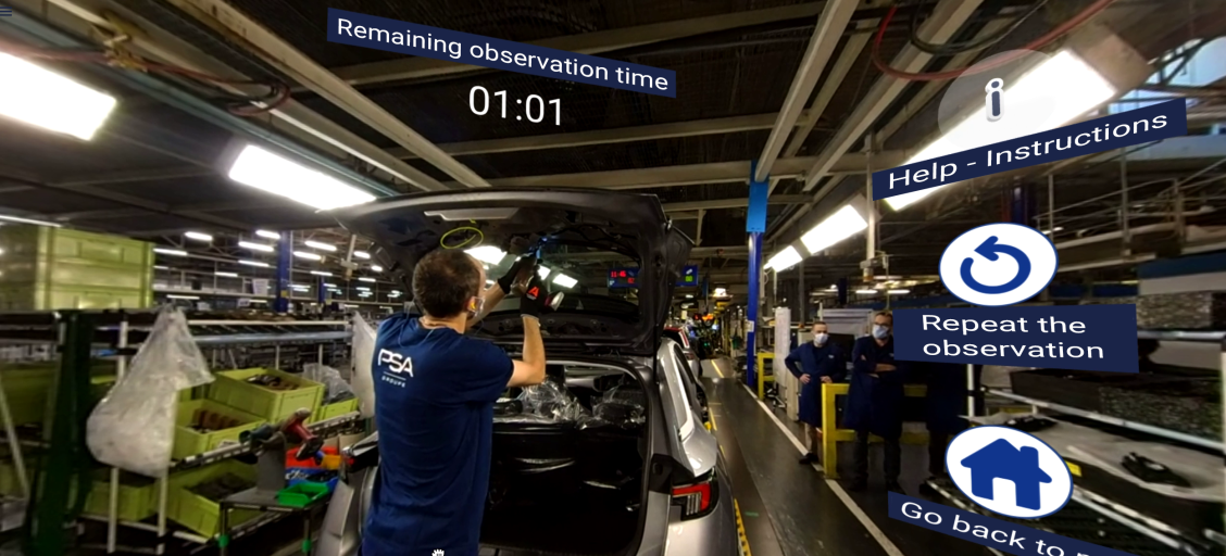 Stellantis – Train operators on Production Lines with Virtual Reality