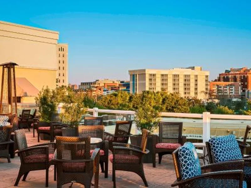 Charleston Marriott “Salt & Sky” Rooftop bar renovation