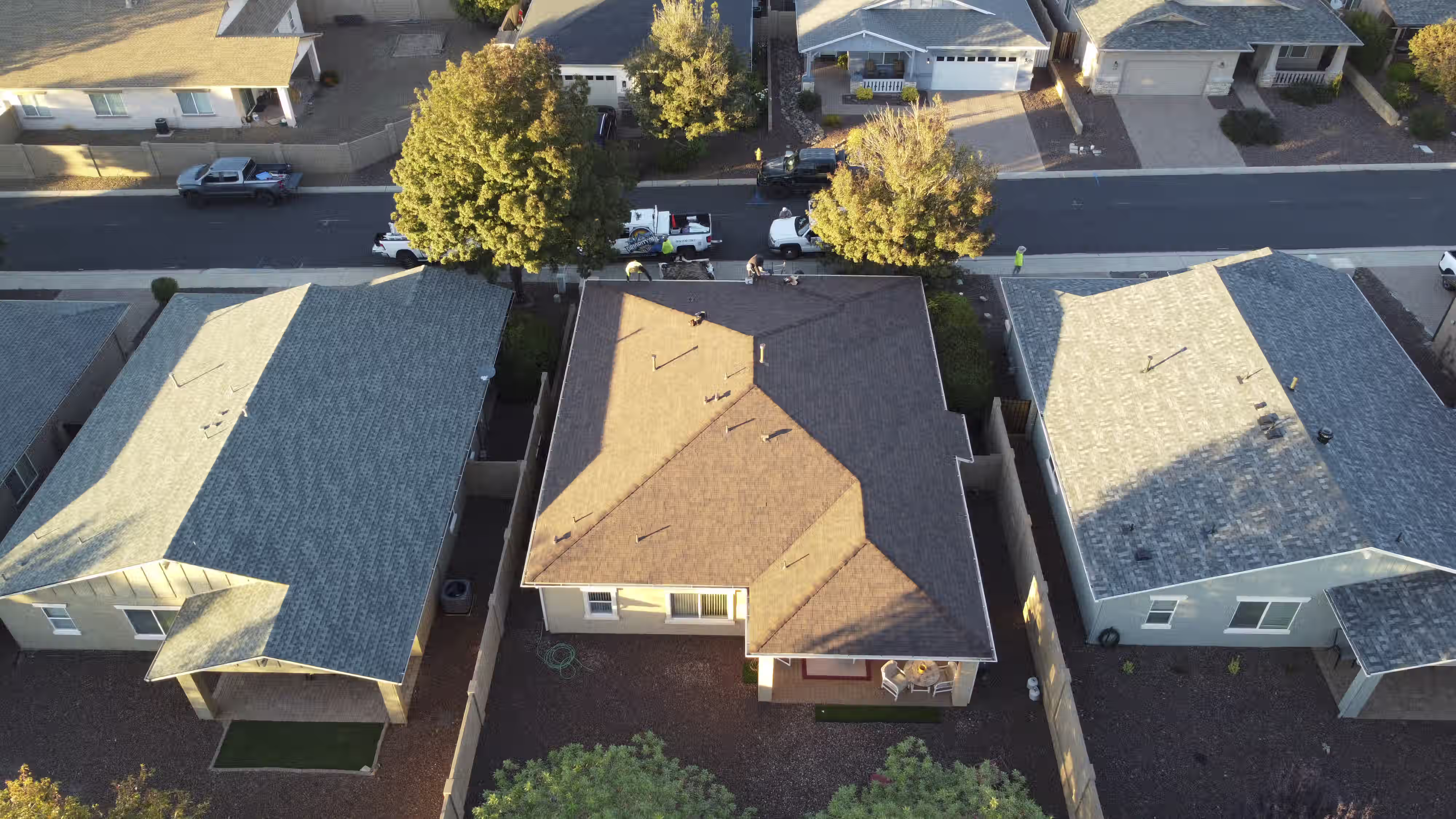Variety of Roofs An image depicting different colors and types of roofs to show that costs can vary depending on multiple factors