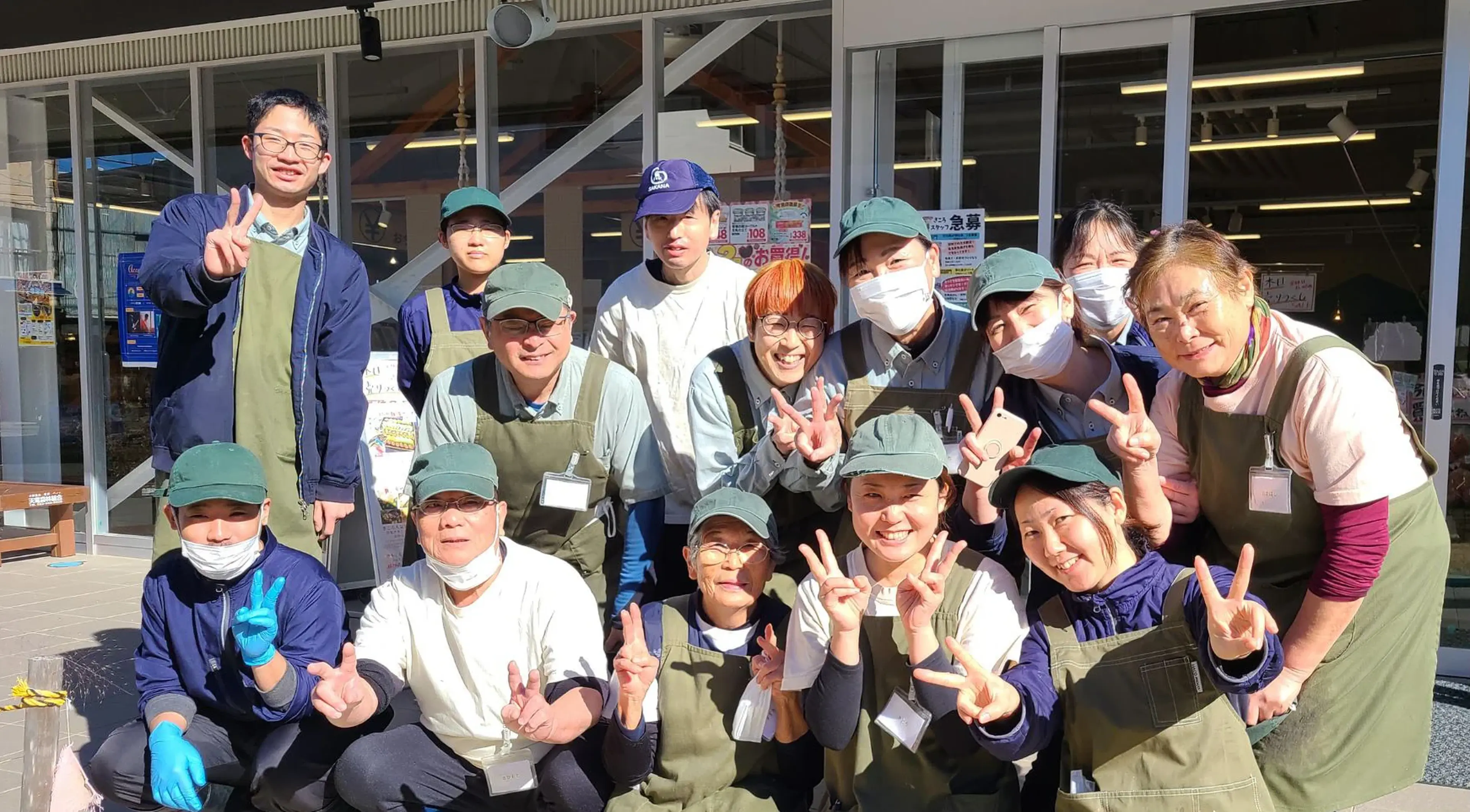 森のマルシェきころ　スタッフ集合