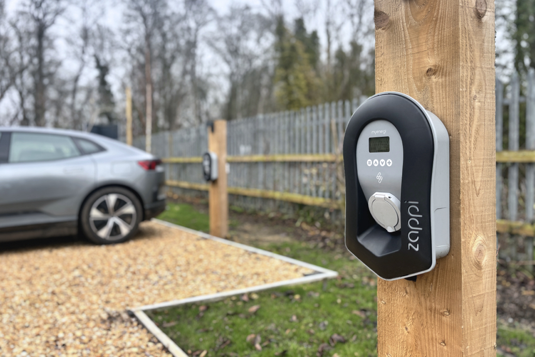 EV charging at The Green Workspace