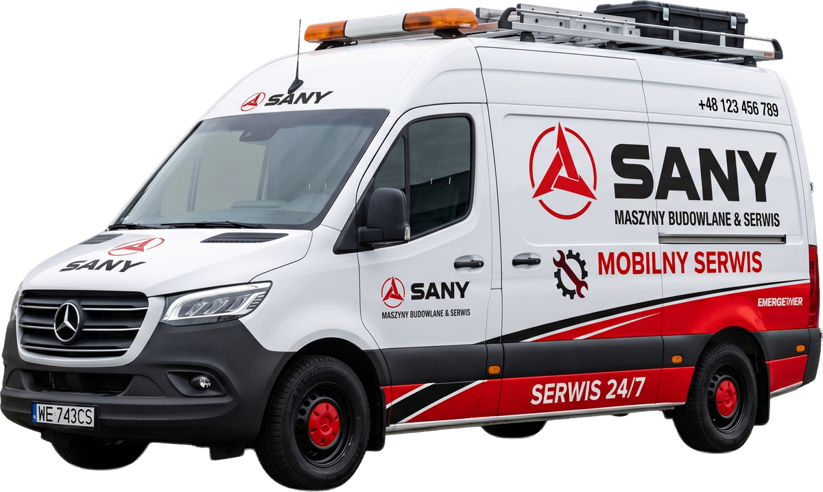 Mobilny serwis SANY - Mercedes Sprinter