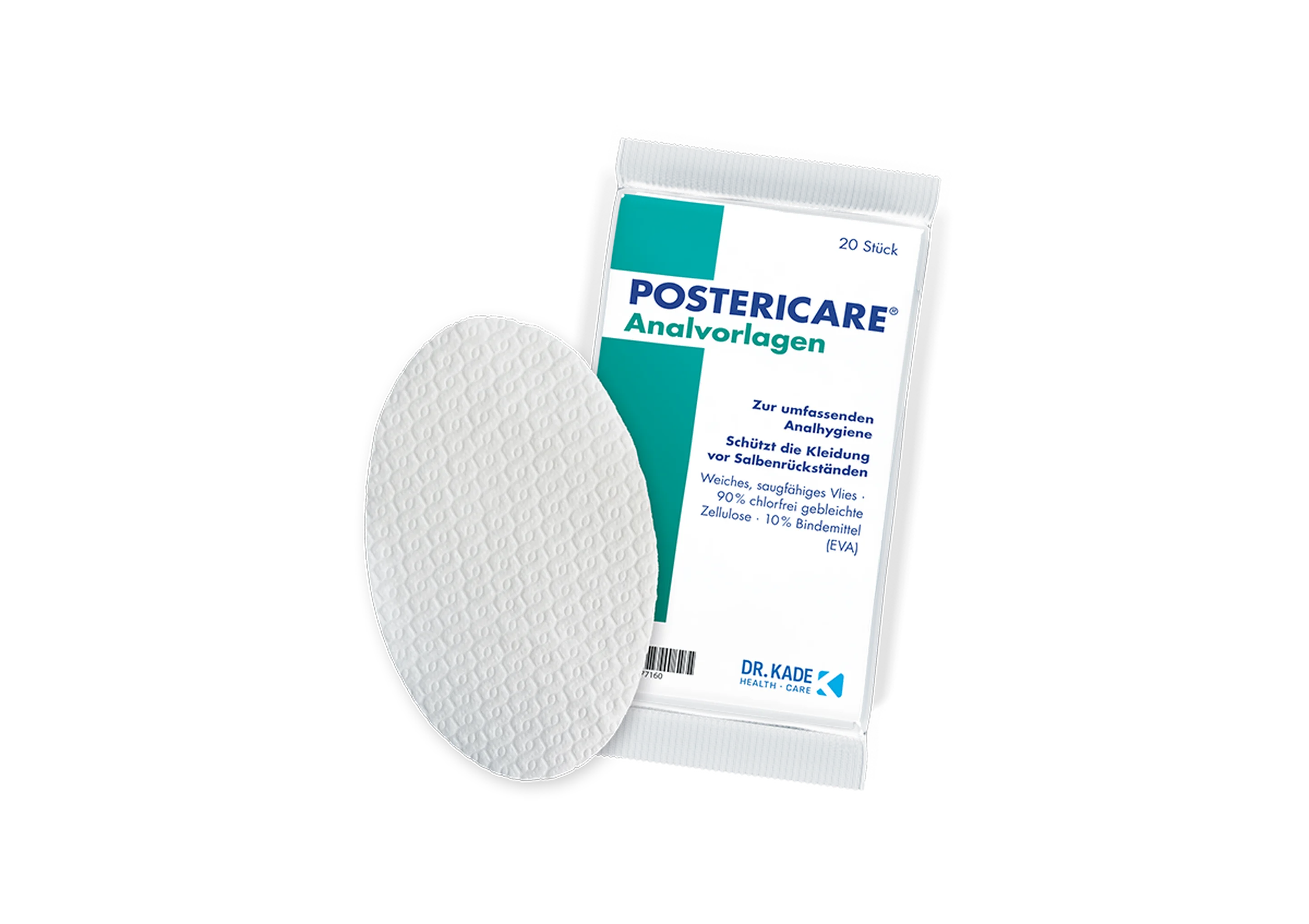 POSTERICARE® Analvorlagen 1 Beutel - 20 Stk.