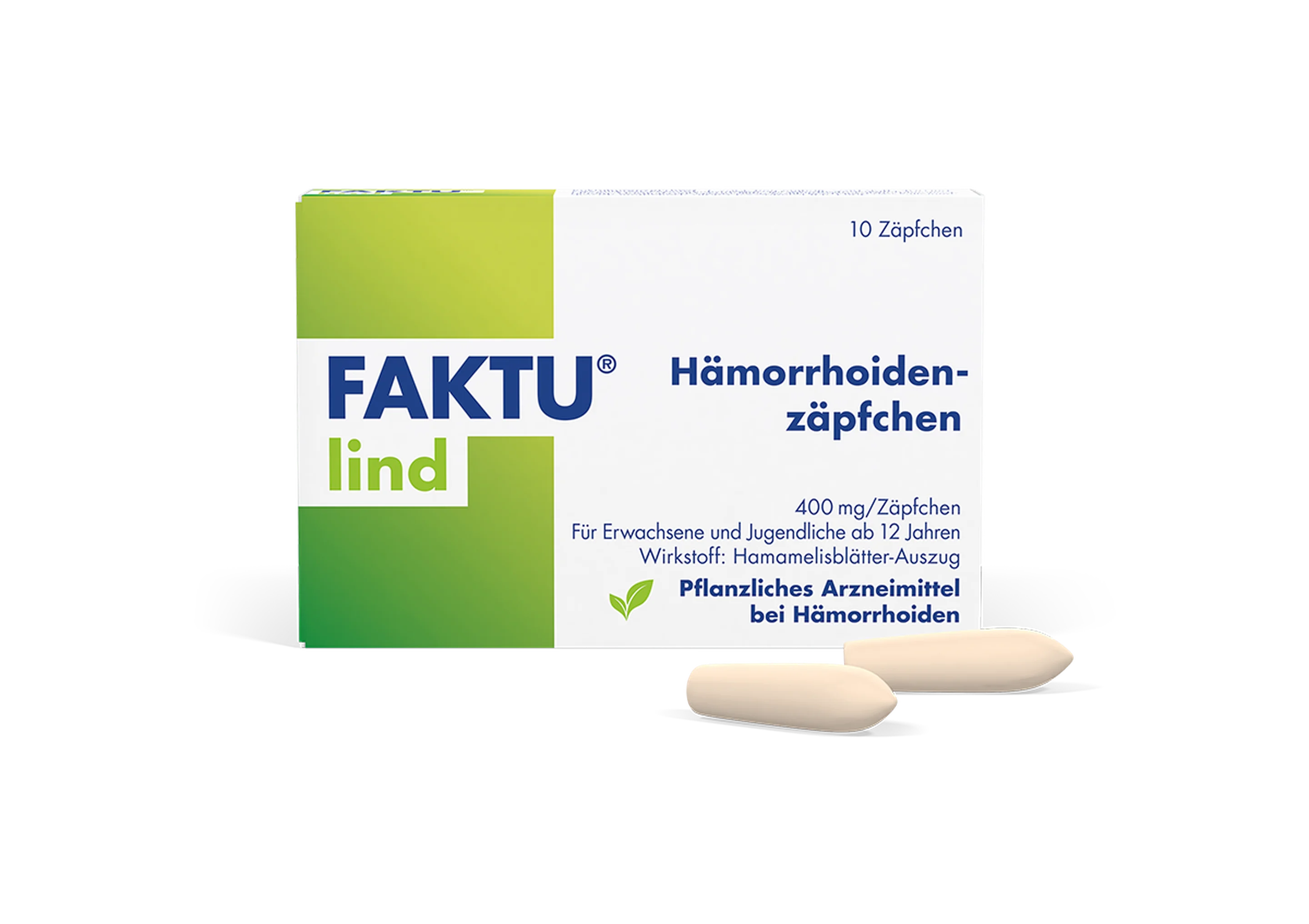 FAKTU® lind Hämorrhoidenzäpfchen 10 Zäpfchen