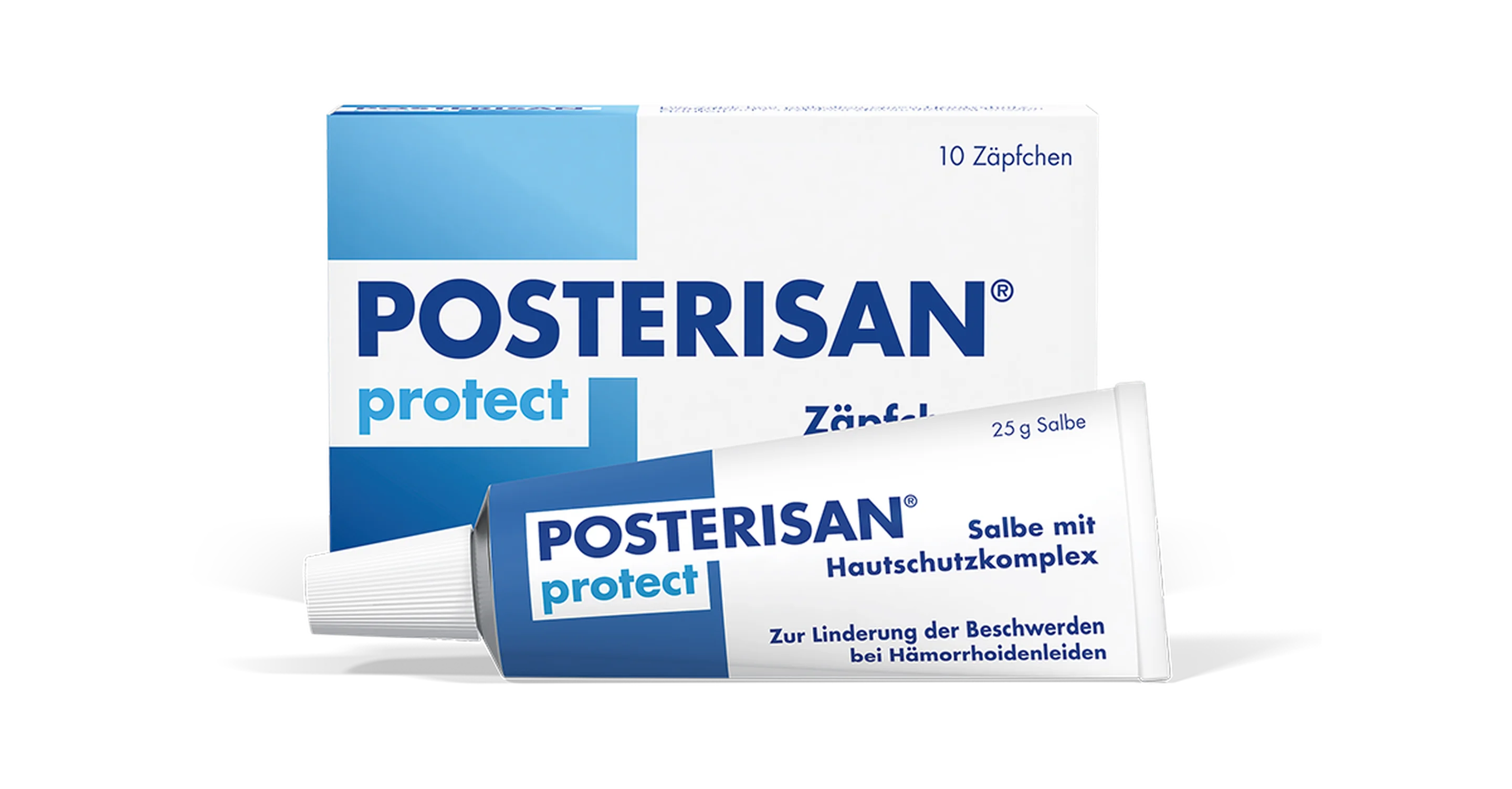POSTERISAN® protect 10 Zäpfchen & POSTERISAN® protect Salbe 25 g