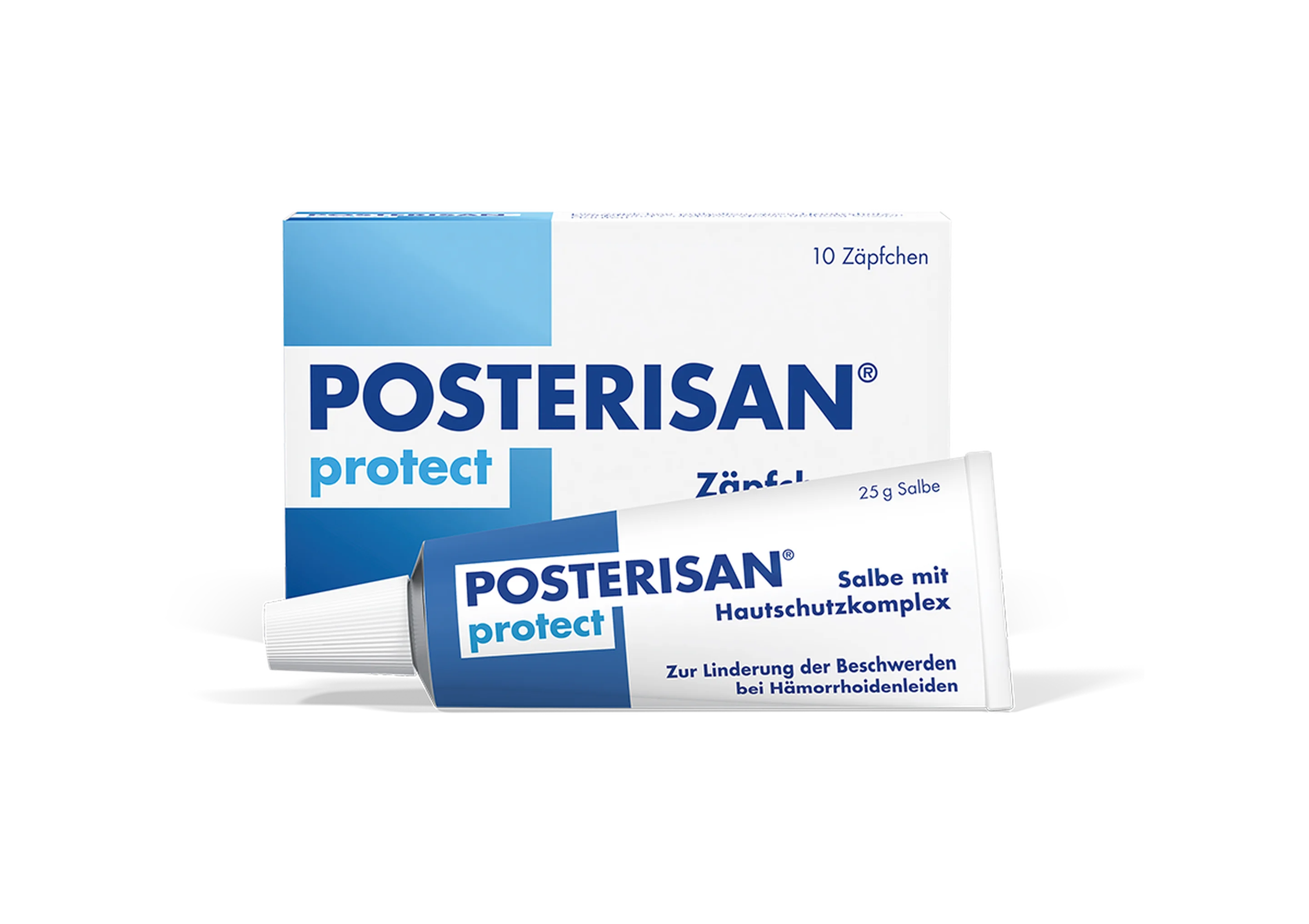 POSTERISAN® protect 10 Zäpfchen & POSTERISAN® protect Salbe 25 g