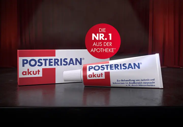 POSTERISAN® akut Salbe, die Nr. 1 aus der Apotheke*