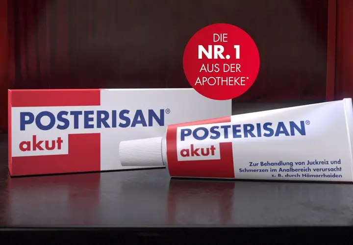 POSTERISAN® akut Salbe, die Nr. 1 aus der Apotheke*