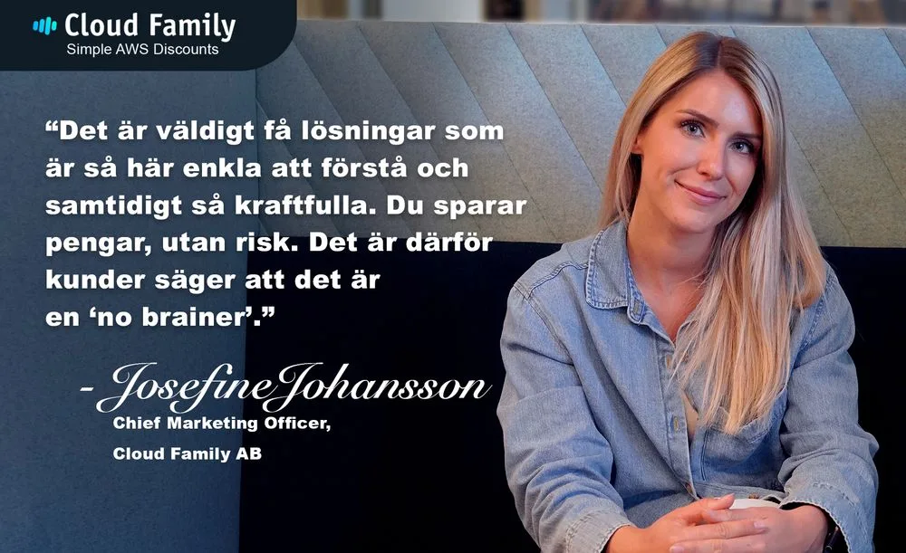 Josefine Johansson, CMO at Cloud Family
