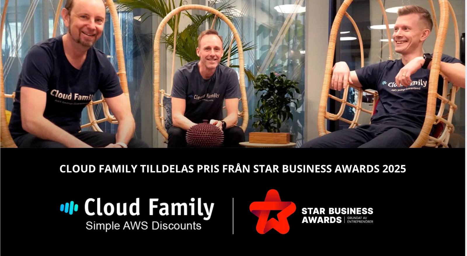 Cloud Family receives a prestigious award from Star Business Awards 2025
