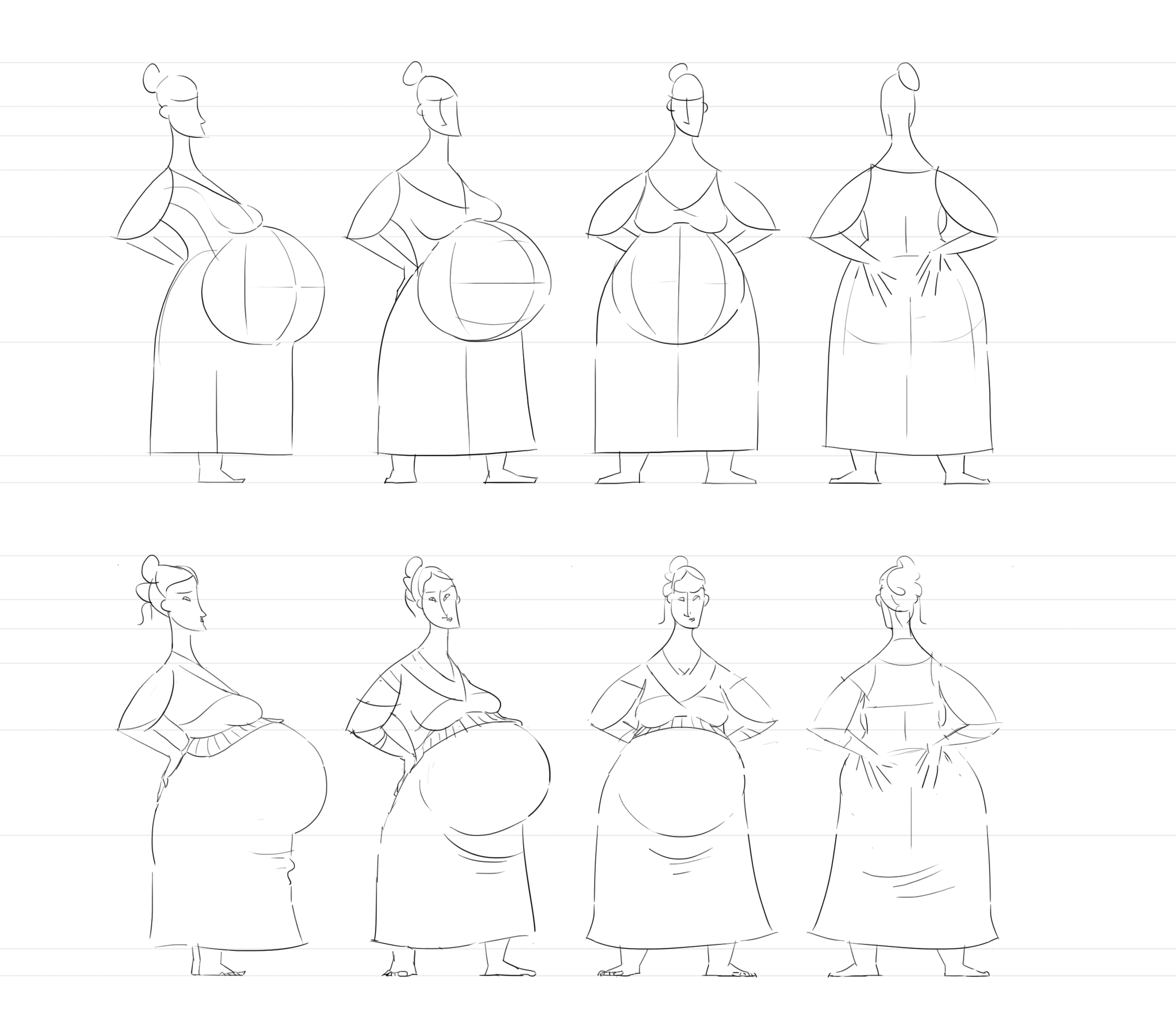 Recherches personnages – De Haute Naissance — image 2