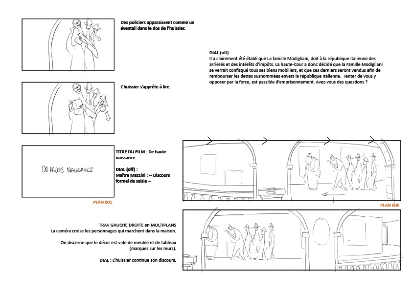 Storyboard – De Haute Naissance — image 2