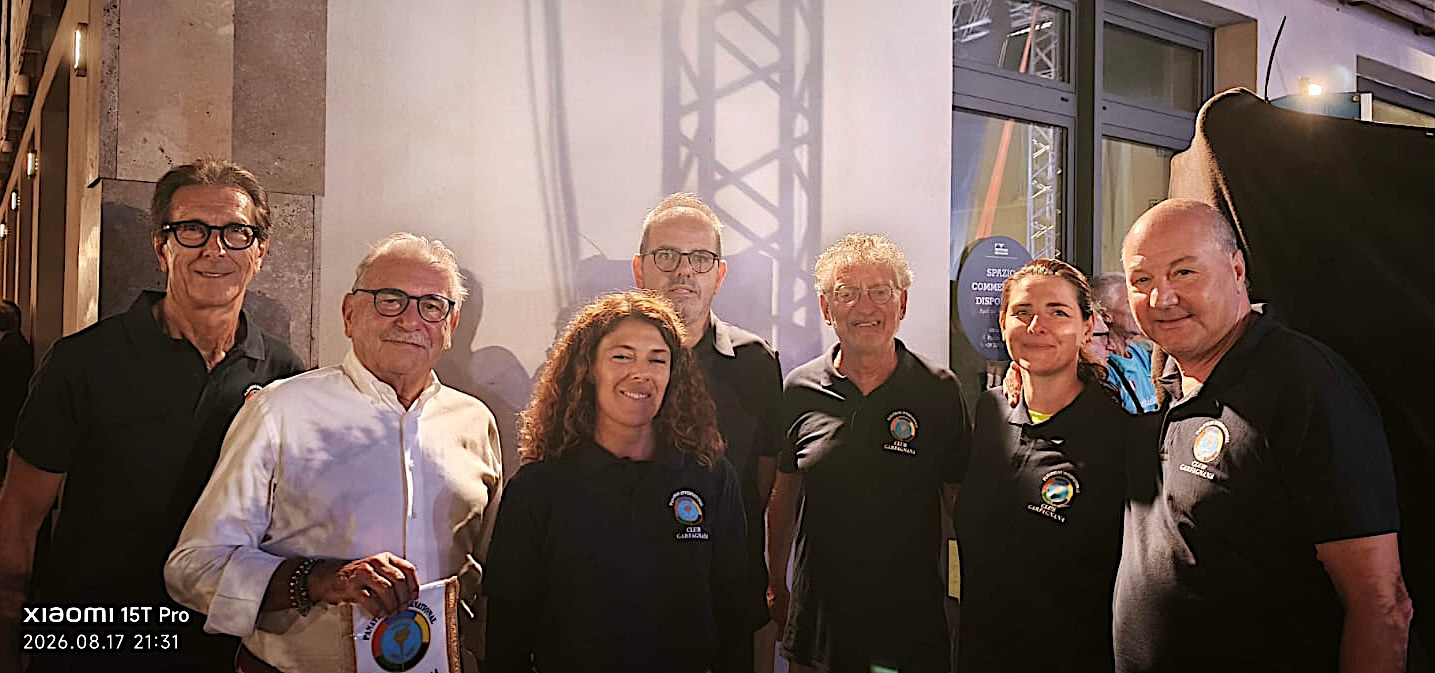 Il premio Panathlon Club Garfagnana Fair Play -Resilienza nella Giornata dello Sport della 43^ Edizione della Settimana del Commercio a Castelnuovo Di Garfagnana