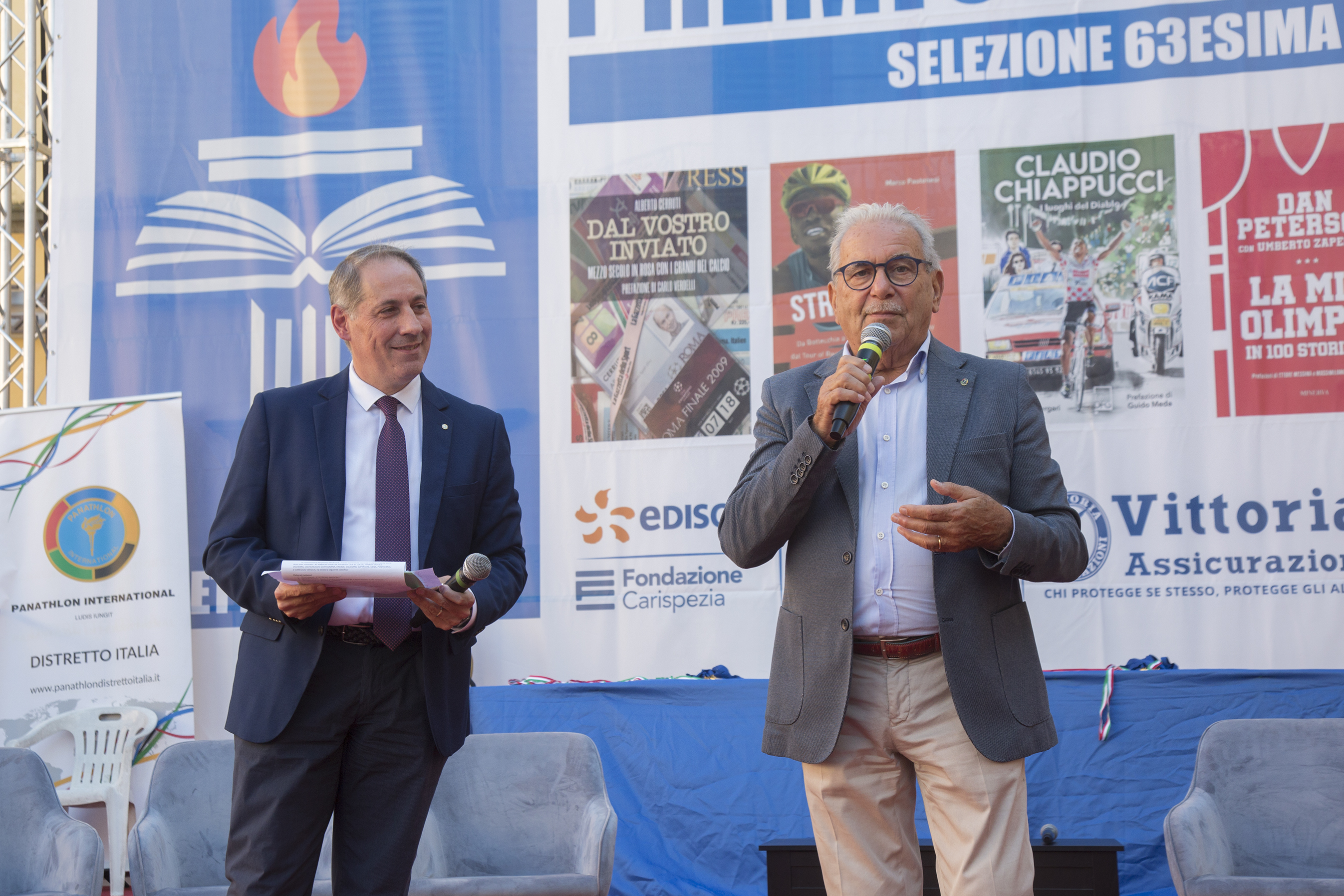 il governatore dell’Area 6 Toscana del Panathlon International Andrea Da Roit,