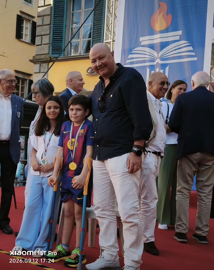 Premiati a Pontremoli al Premio Bancarella dello Sport i ragazzi vincitori del Concorso SPORTIVA.....MENTE 2026