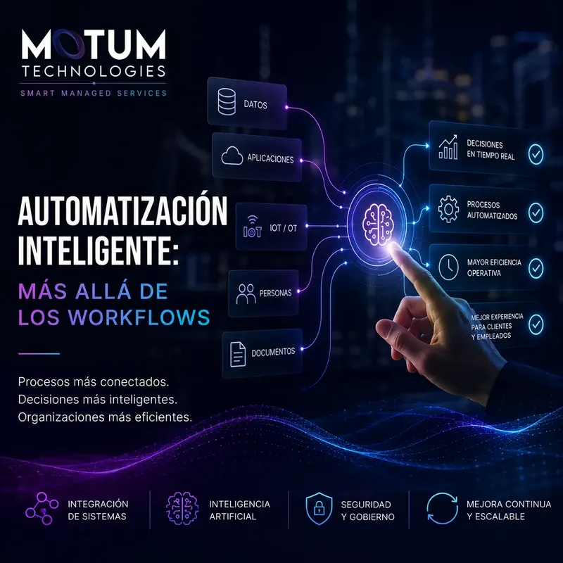 Automatización inteligente para mejorar la eficiencia operativa